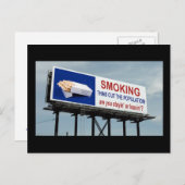 Roken tegen roken - briefkaart (Voorkant / Achterkant)