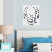 Roken van de huid folie afdrukken (Insitu (Slaapkamer))