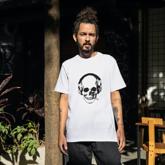 Roken van de huid Tri-Blend shirt