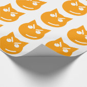 Roken van Emoji Cat Cadeaupapier (Hoek)
