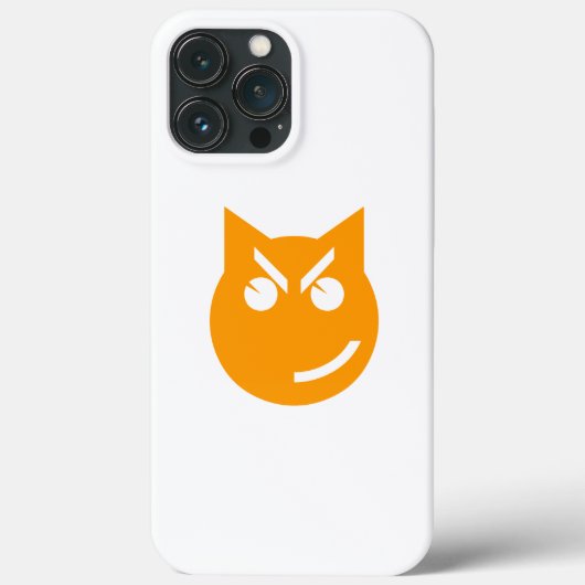 Roken van Emoji Cat Case-Mate iPhone Case (Achterkant)
