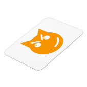 Roken van Emoji Cat Magneet (Linkerzijde)