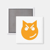 Roken van Emoji Cat Magneet (Voorkant / Achterkant)