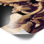 Roken van het skelet van Van Gogh Foto Afdruk (Hoek)