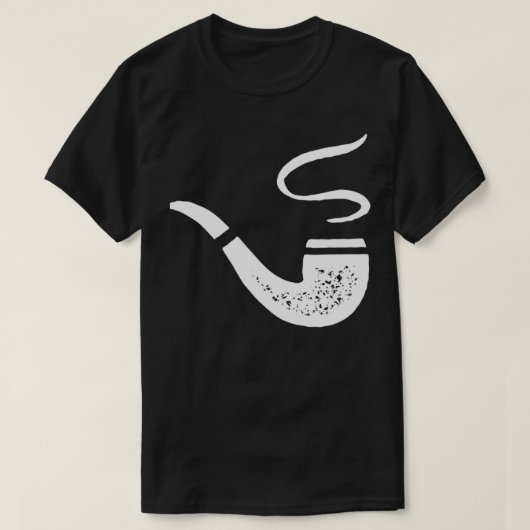 Roken van pijpen t-shirt (Design voorkant)