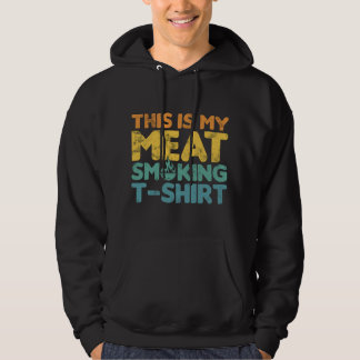 Roken van vlees BBQ Barbecue Roker Grill Grilleren Hoodie