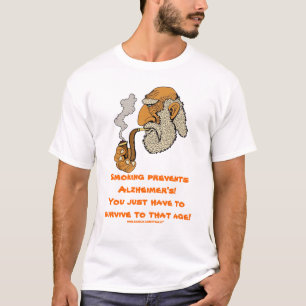 Roken voorkomt het grappige T-shirtsontwerp van Al T-shirt