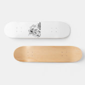 Roken Wolf Schaats Deck Skateboard (Horizontaal)