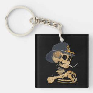 Rokende Cowboy Skelet Sleutelhanger
