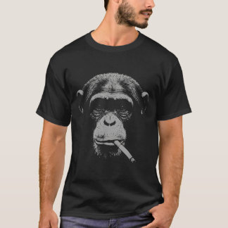 Rokende meme aap voor mannen vrouwen aap rokendRok T-shirt