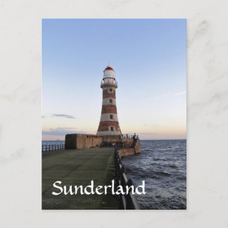Roker Lighthousem, Sunderland uk Briefkaart
