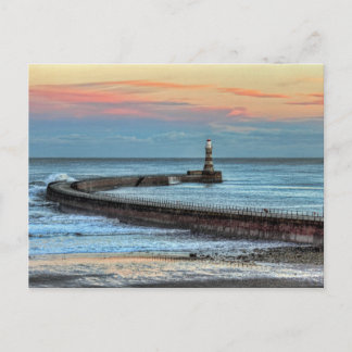 Roker Pier en vuurtoren Briefkaart