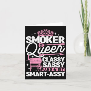 Roker Queen Cly Sy Smart Y Roken BBQ Vrouwen Kaart