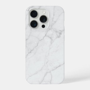Rokerig grijze marmeren spiraal iPhone 15 pro hoesje