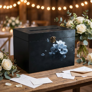 Rokerig Houtskoolblauw Atmosferisch Sakura Tissuepapier