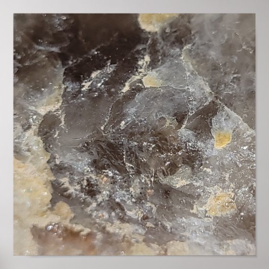 Rokerige kwarts infinity print (Voorkant)