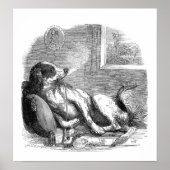 Rokerpijp 11 x 8,5 inch, Poster papier (steen) (Voorkant)