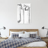 Rokerpijpen Canvas Afdruk (Insitu (Slaapkamer))
