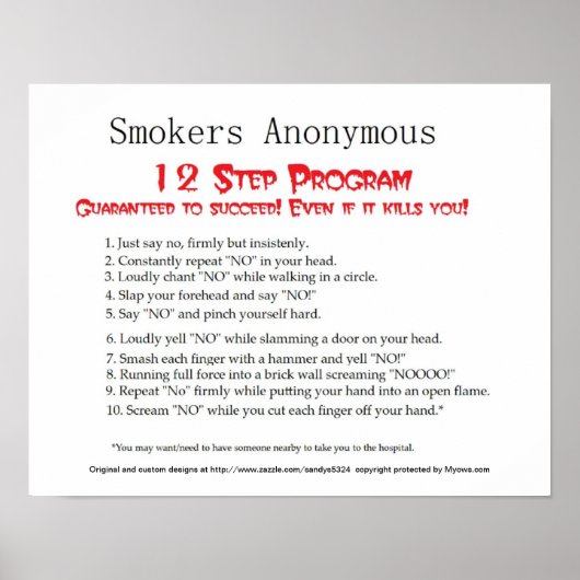 Rokers Anonymous Poster (Voorkant)