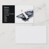 Rokerval Visitekaartje (Voorkant / Achterkant)