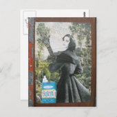 Rokin-giraffe Briefkaart (Voorkant / Achterkant)