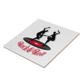 Rokken en rollen tegeltje (Zijkant)