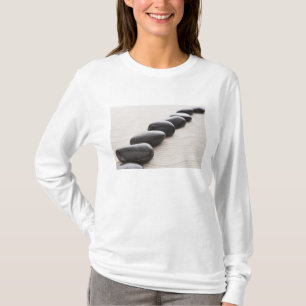 Rokken op zand t-shirt