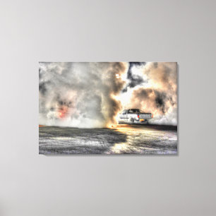 ROKTIJDEN AUSTRALIË VOOR AUSTRALIË DRAGEN CANVAS AFDRUK