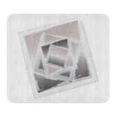 Roky kwarts grijs snijplank (Voorkant)