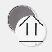 roky magneet (Voorkant / Achterkant)