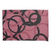 Roky Topaz en zwarte cirkels Kussensloop (Voorkant)