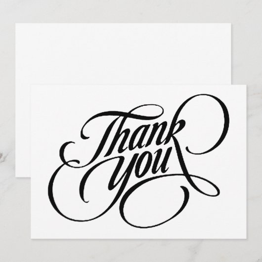 Rol bedankt (Voorkant / Achterkant)