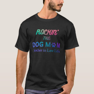 Rol de hond moeder en broer in het wettige leven t-shirt