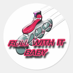 Rol ermee, Baby Ronde Sticker