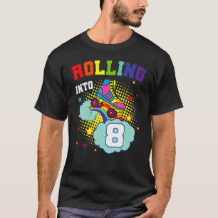 Rol in 8 Schaatsen met rolstoelschaatsen T-shirt