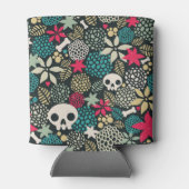 Rol in bloemen blikjeskoeler (Achterkant)