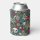 Rol in bloemen blikjeskoeler (Blikje Achterkant)