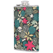 Rol in bloemen heupfles (Links)