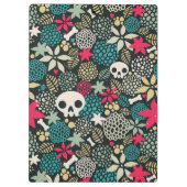 Rol in bloemen klembord (Achterkant)