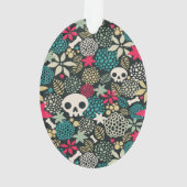 Rol in bloemen ornament (achterkant)