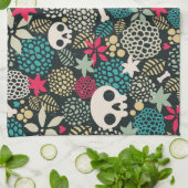 Rol in bloemen theedoek (Gevouwen)