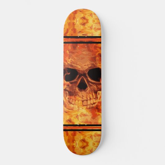Rol in brand skateboard (Voorkant)