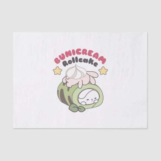 Rol in zoetheid Bunicream Rollcake Delight Tissuepapier (Voorkant)