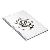 rol met hem notitieboek (Rechterzijde)