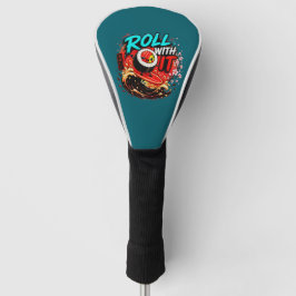 Rol met het – Grappig surfsushi-ontwerp Golfheadcover
