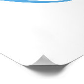 Rol met hoofdtelefoon poster (Hoek)