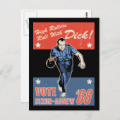 Rol met nixon briefkaart (Voorkant / Achterkant)