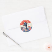 Rol met nixon ronde sticker (Envelop)