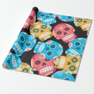 Rol naadloze achtergrond cadeaupapier