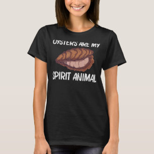 Rol oester voor mannen Oyster Shucker Clam Shel T-shirt